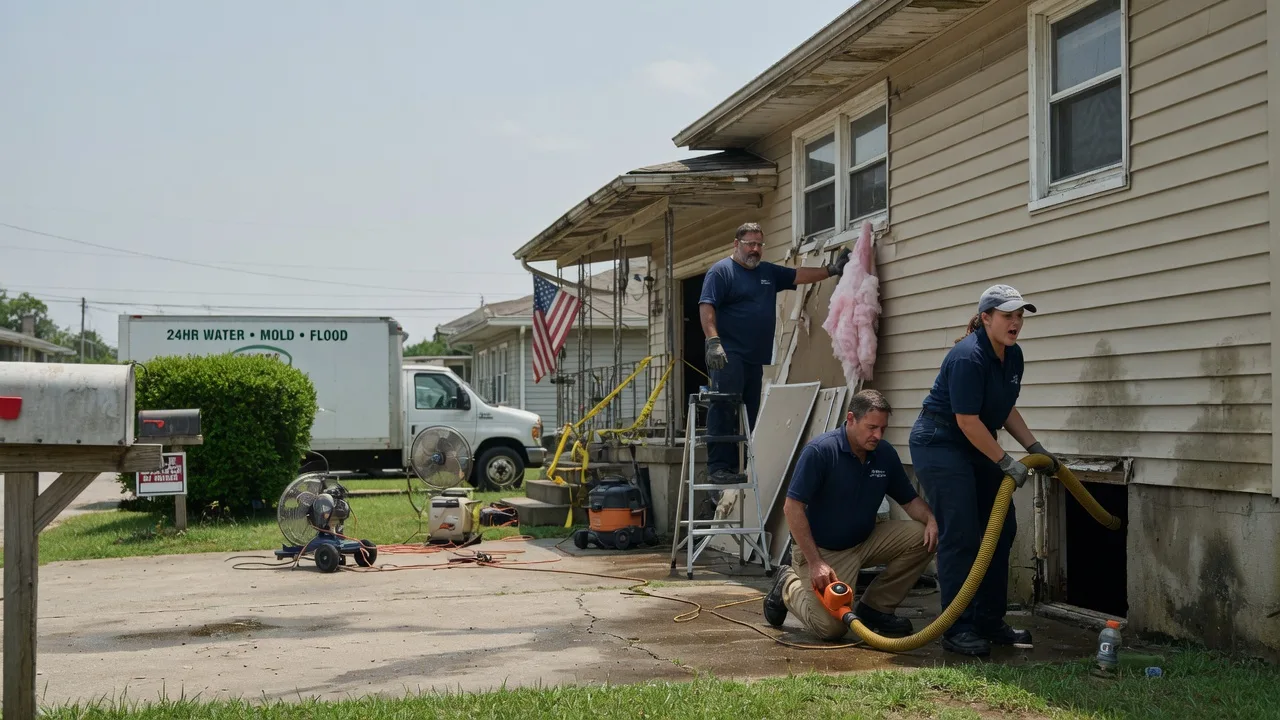 Water Damage Repair in Collettsville, NC near me